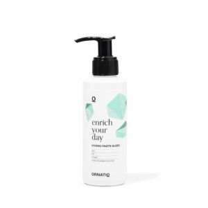 Verpakking van Ornatiq Hydro Paste Sleek 150 ml – natuurlijke stylingpasta voor glad haar