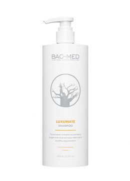 De Luxuriate Shampoo is een hydraterende shampoo met een glanzende finish van Bao-Med