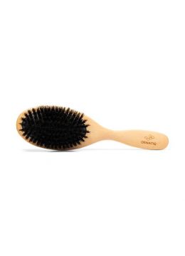 Ornatiq Boar Brush – natuurlijke haarborstel met zwijnenhaar en houten handvat voor glans, hoofdhuidmassage en verzorging