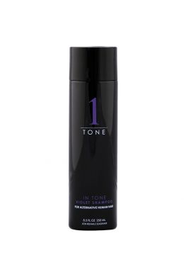 In Tone Violet Shampoo van Jon Renau voor echt haar