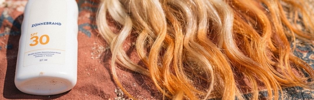 Kan zonnebrand je haarwerk verkleuren?