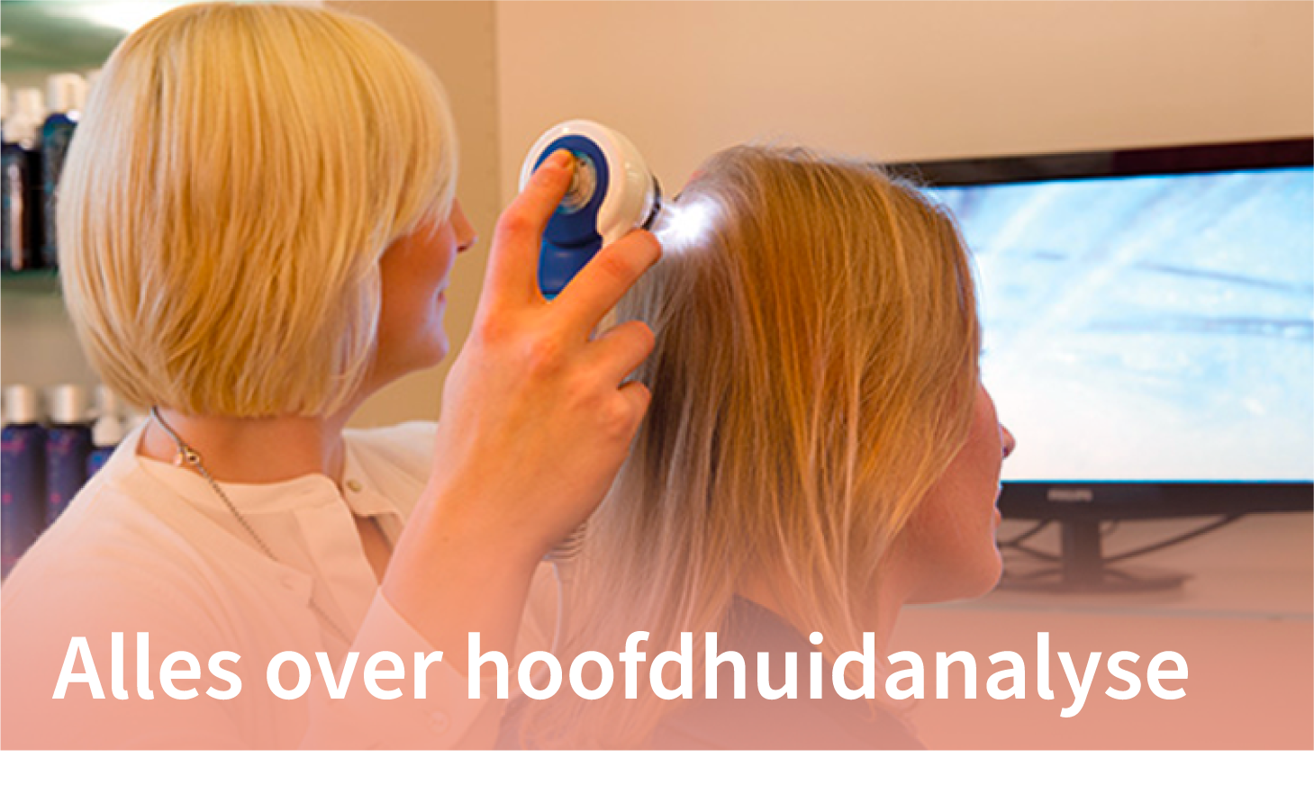 haaranalyse voor plotselinge haaruitval vrouw
